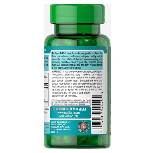 Viên uống tuần hoàn não Puritan's Pride Premium Herbal Sure Ginkgo Biloba 120 mg 100 viên hsd 12/2020 | Thế Giới Skin Care