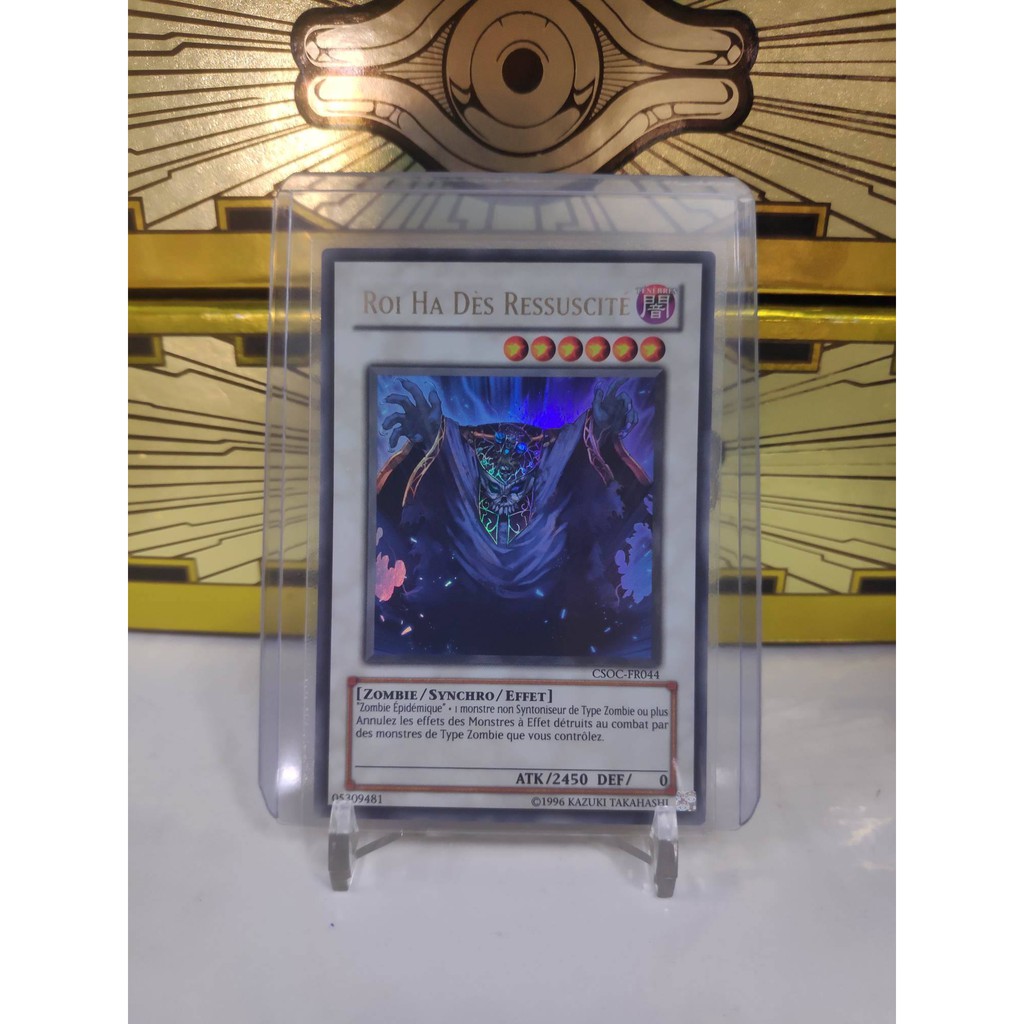 [ Dưa Hấu Yugioh ] Lá bài thẻ bài Revived King Ha Des - Ultra Rare Unlimited - Tặng bọc bài nhựa bảo quản
