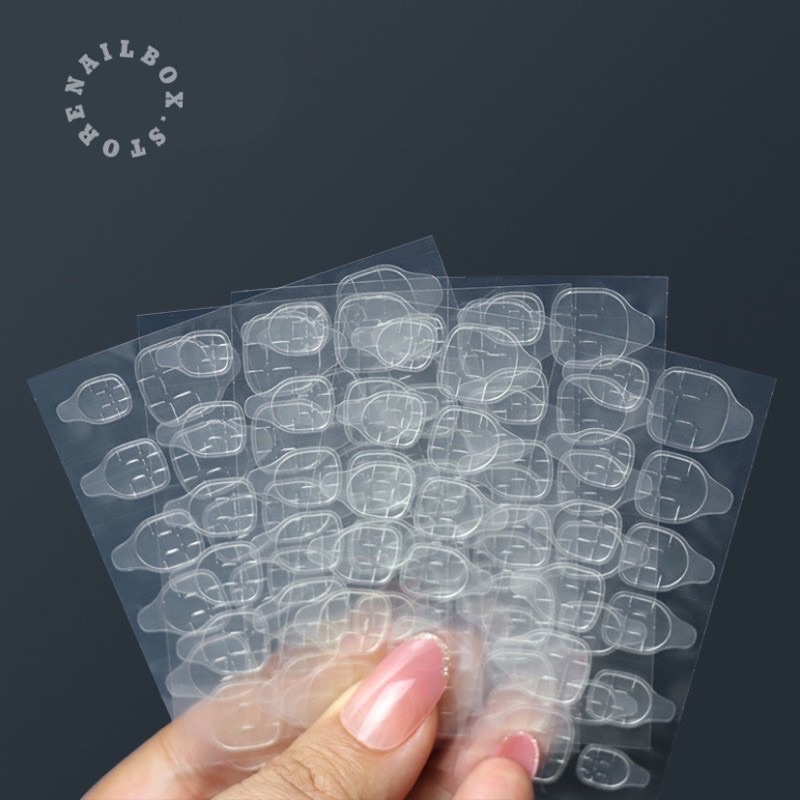 Bộ 24 Sticker Dán Móng Tay Bằng Silicon