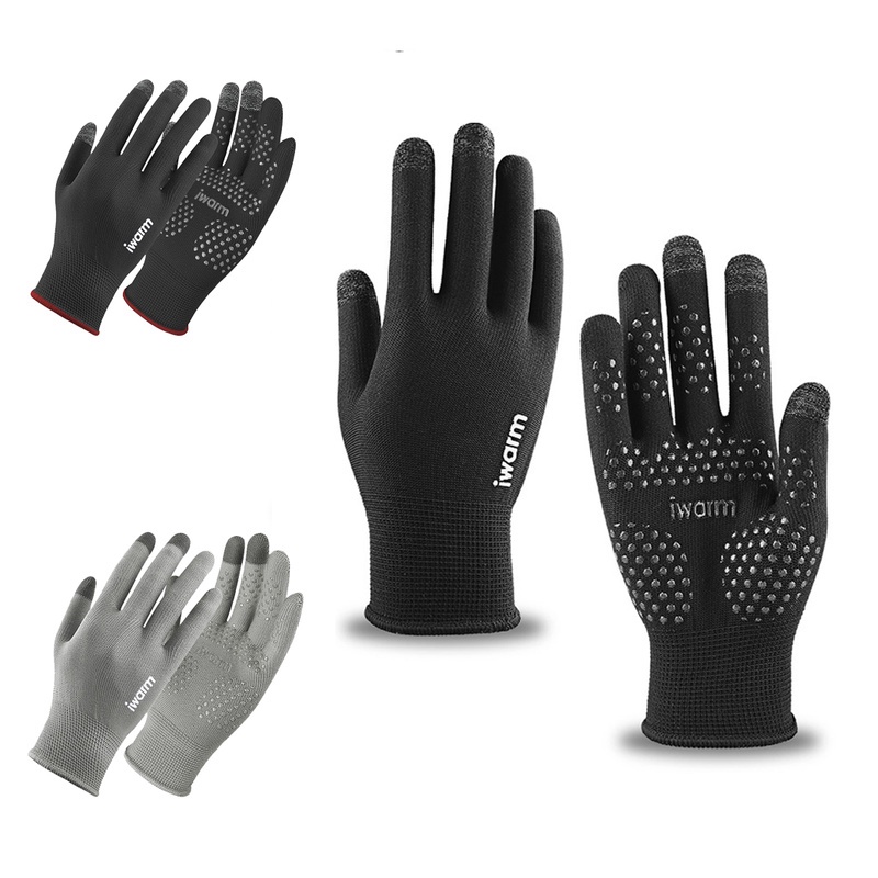 1 đôi găng tay lái xe chống nắng chống tia UV có thể chạm màn hình cảm ứng dành cho nam nữ