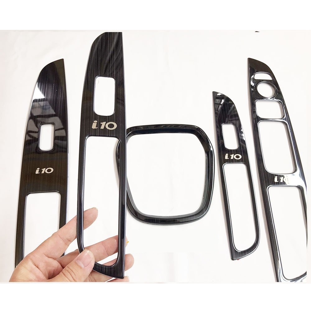 Ốp nội thất titan theo xe i10 2014-2020