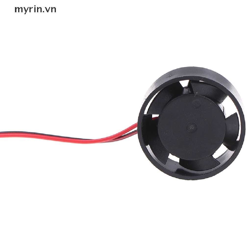 Quạt Tản Nhiệt Tròn 25.5x10mm 5V 9V 12V 24V Cho Đèn LED Máy Tính