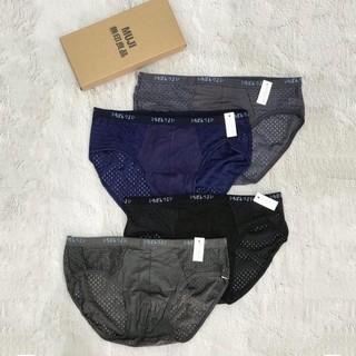 Combo 5 quần sịp nam thông hơi tam giác Muji Cao Cấp