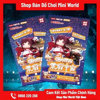 Thẻ Bài Mini World SS3 [Gửi 1 Gói Ngẫu Nhiên, 5 Thẻ Bài]