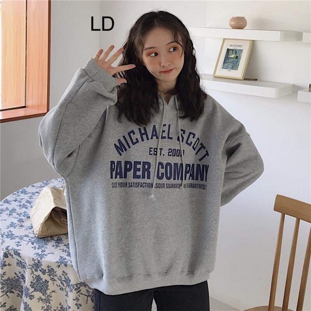 Áo hoodie COMPANY in ngực LDU0220