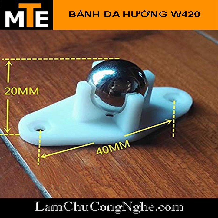 Bánh Đa Hướng Mắt Trâu Nhựa W420