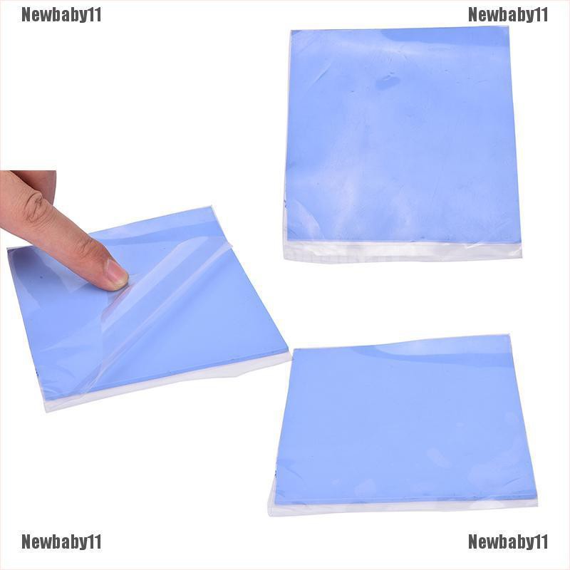 Miếng Đệm Tản Nhiệt Làm Mát CPU GPU Bằng Silicone Màu Xanh Dương