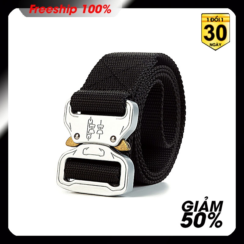 Thắt lưng nam - dây vải dù - đầu khóa kim loại - mẫu TLN07 phong cách trẻ trung - hiện đại bền rẻ đẹp.