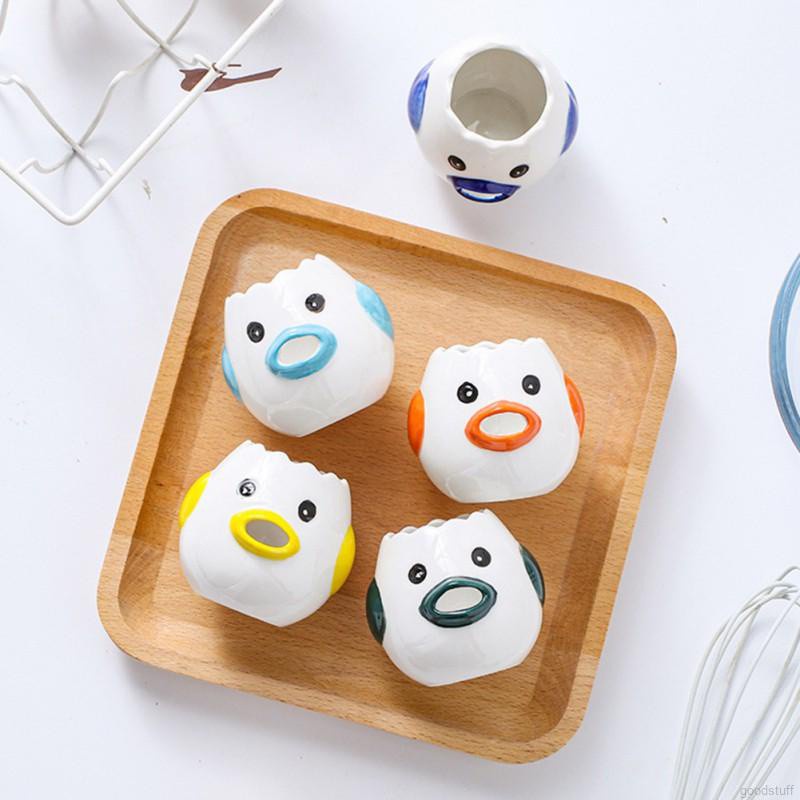 Dụng Cụ Tách Lòng Đỏ Trứng Gà Bằng Gốm