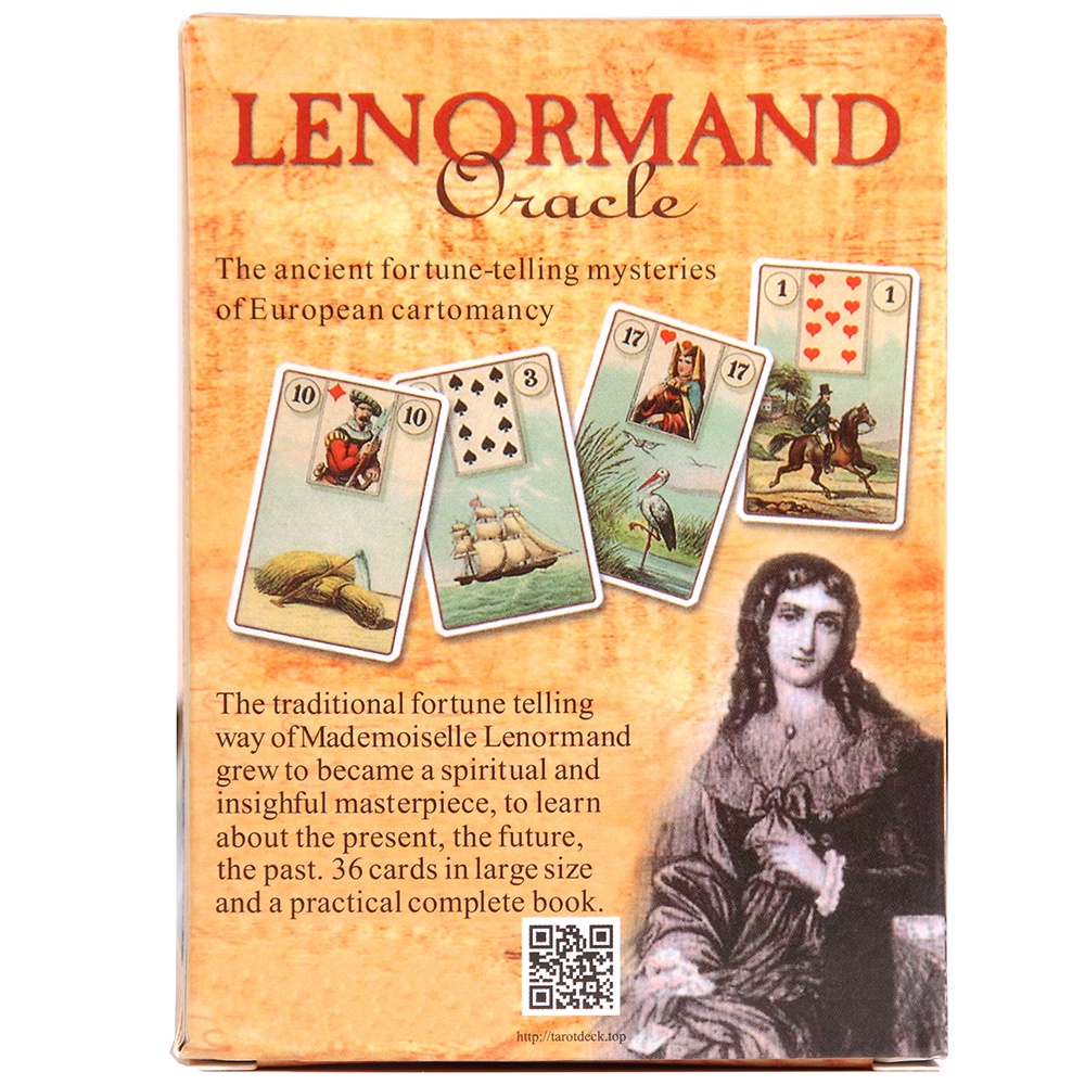 Bộ Bài Laura Tuan Lenormand Oracle Tặng Đá Thanh Tẩy SB13