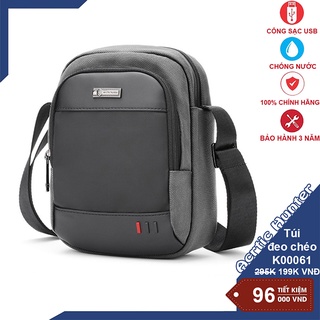 Túi đeo chéo nam nữ, đi chơi, du lịch, hội thảo, Arctic Hunter K00061 Xám