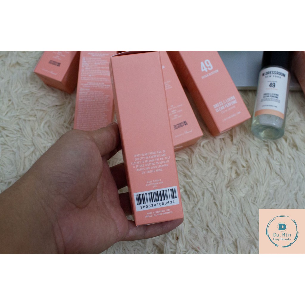 Nước hoa xịt thơm W.Dressroom 70ml No49 peach blossom | BigBuy360 - bigbuy360.vn