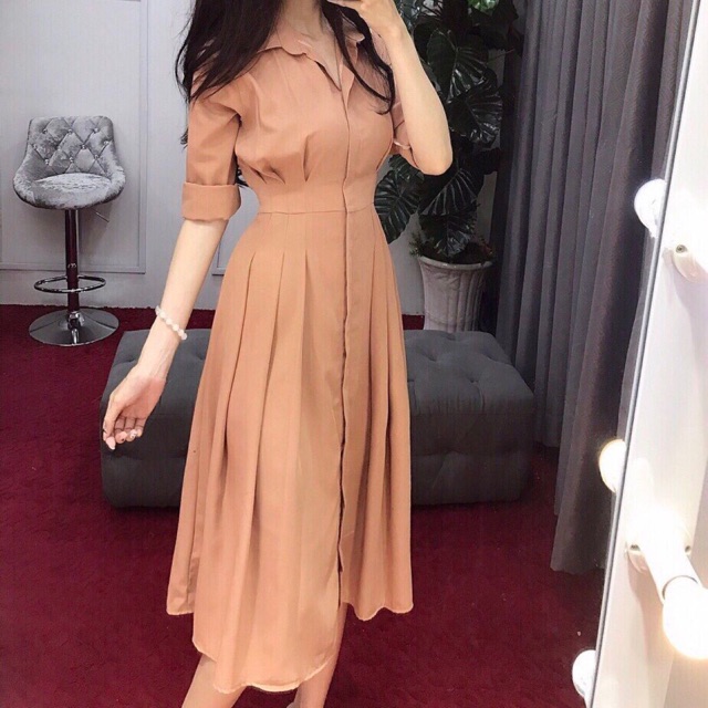 Đâm Sơ Mi chiết Li eo