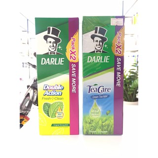 Kem đánh răng darlie ông tây đen thái lan hộp 2 tuýp