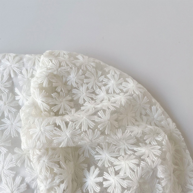 Mũ Trùm Đầu Phối Ren Thoải Mái Cho Bé Gái 3-15 Tháng Tuổi