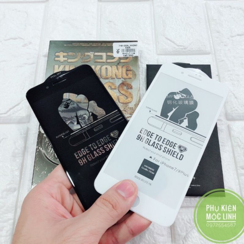 [11/12 /13 14 PRO MAX ]THÁCH THỨC MỌI VA ĐẬP - 6 6plus 6splus 7 8 7plus 8plus X Xs Max KÍNH CƯỜNG LỰC FULL MÀN KING KONG