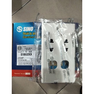 2 ổ cấm. 2 lổ công tắc s18. âm tường