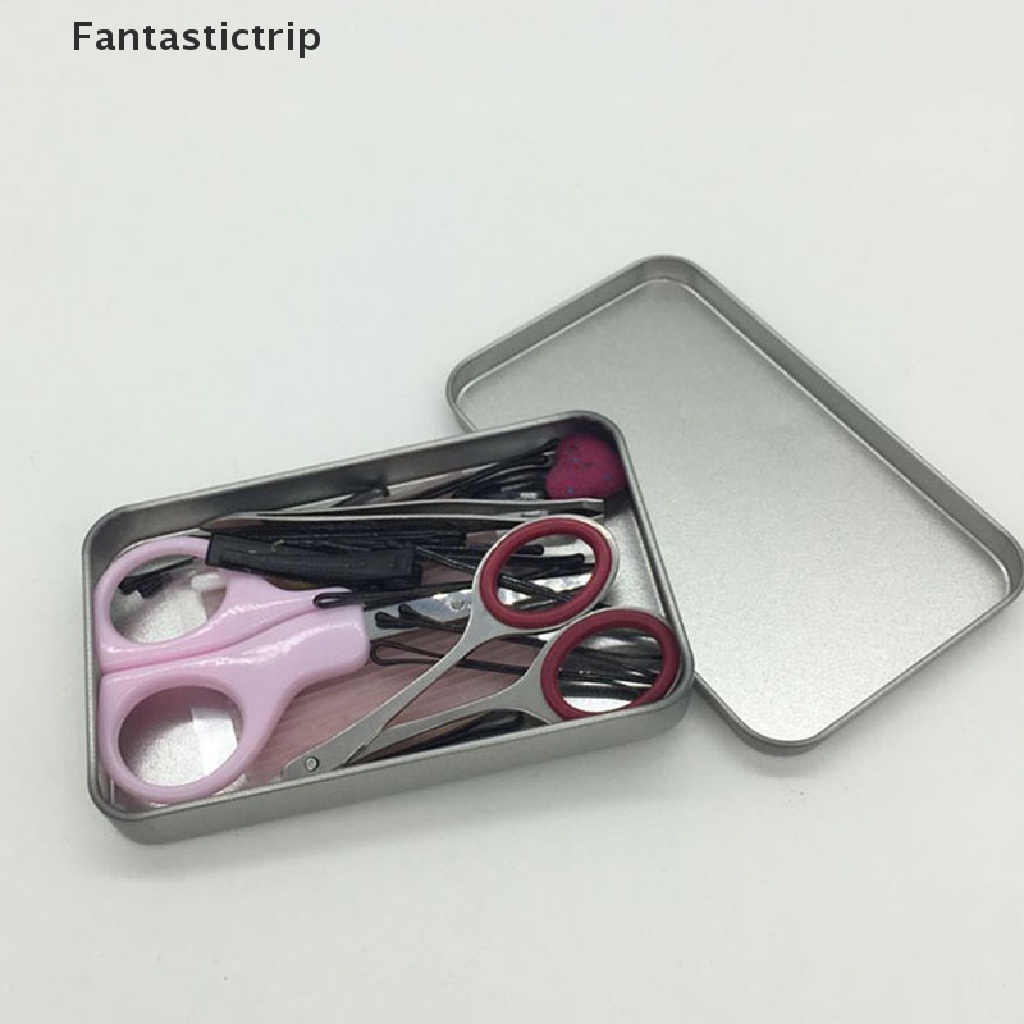 1 Hộp Thiếc mini Có Nắp Trượt Di Động Tiện Lợi