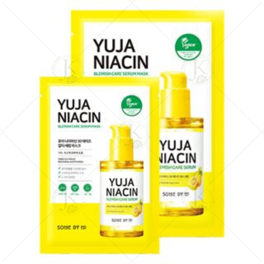 Mặt Nạ Giấy Some By Mi Yuja Niacin Blemish Care Serum Mask 25ml