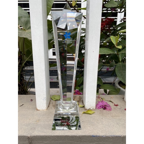 Cúp Pha Lê Sao Trụ