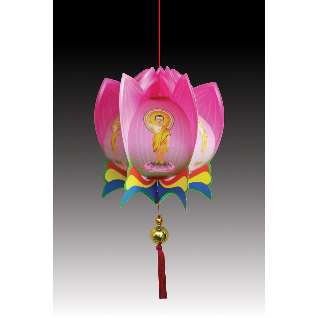Đèn Lồng Phật Đản Sen Việt