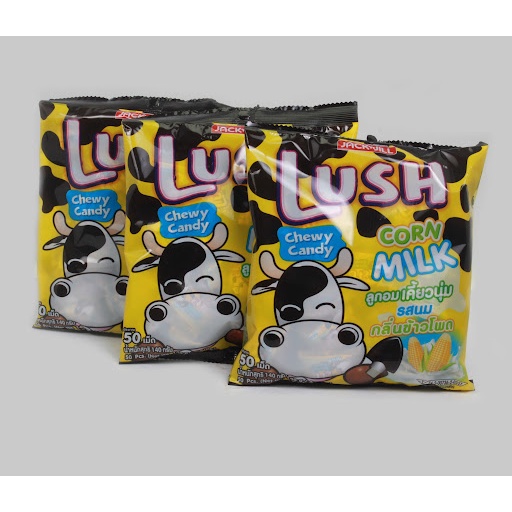 Kẹo bò sữa Thái Lan LUSH [HÀNG NHẬP KHẨU] vị sữa-dâu-mật ong 160g