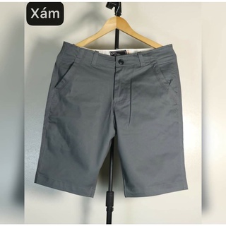 Quần short lửng kaki khoá kéo cao cấp