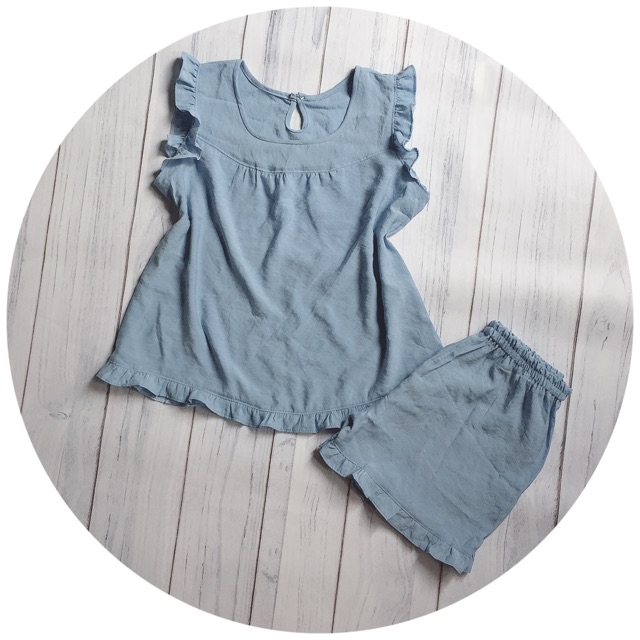 Bộ đồ ngủ vải Đũi | BigBuy360 - bigbuy360.vn