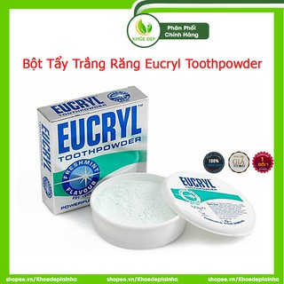 [ CHÍNH HÃNG ] Bột Tẩy Trắng Răng Eucryl Toothpowder - 50gr