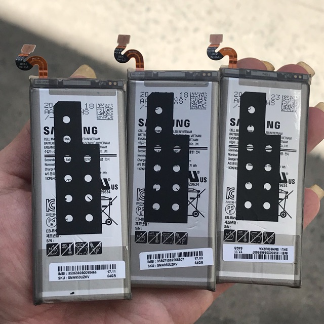 PIN NOTE 8 ZIN MÁY SAMSUNG CHÍNH HÃNG 100%