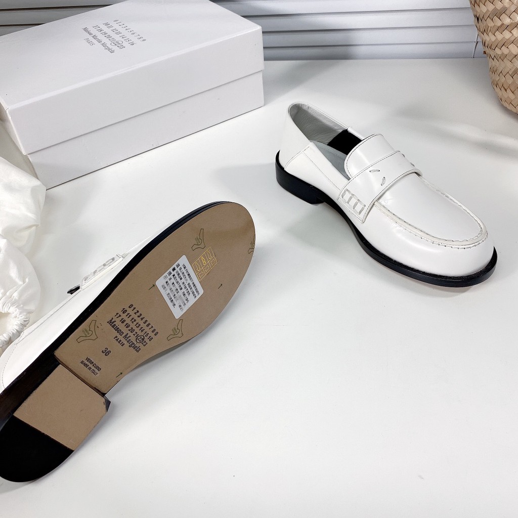 [Chính hãng+Fullbox] Giày oxford da thật cao cấp Maison Margiela thiết kế sang trọng và cá tính | BigBuy360 - bigbuy360.vn