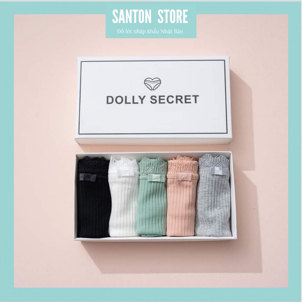 Quần lót nữ cotton kháng khuẩn,đồ lót nữ sexy hoạ tiết viền ren điệu đà ST1 | BigBuy360 - bigbuy360.vn