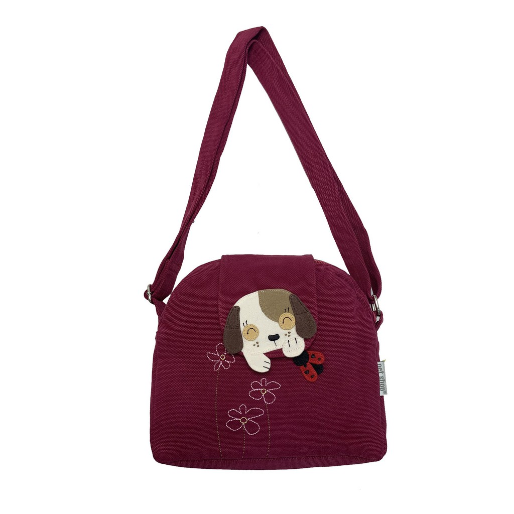 Túi đeo chéo dáng vừa đẹp PET SHOP DOZ-856