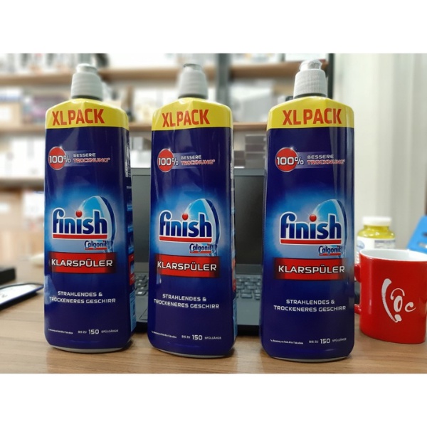 NƯỚC BÓNG FINISH 400ML LEMON - Dành Riêng Cho Máy Rửa Bát