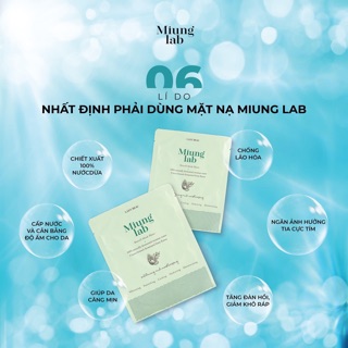 Set Mặt nạ Miung Lab  320k/7 miếng