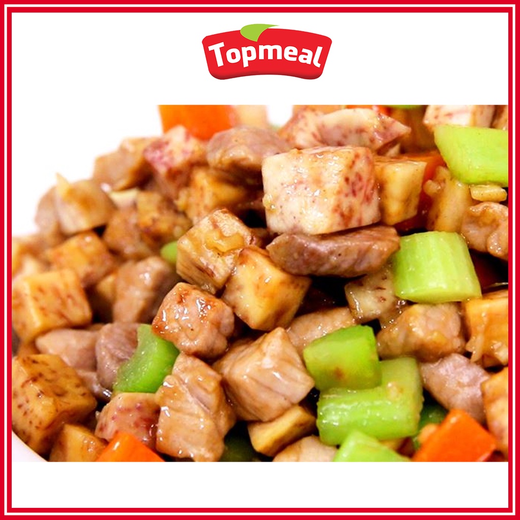 HCM - Nạc đùi heo Topmeal (500g) - Thích hợp với các món luộc, kho, ram,...  - [Giao nhanh TPHCM]