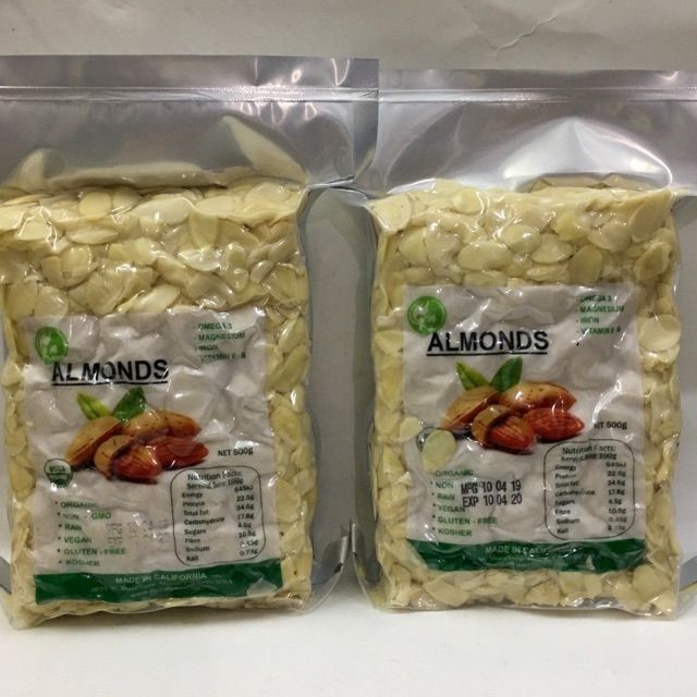 1kg Hạnh Nhân thái lát