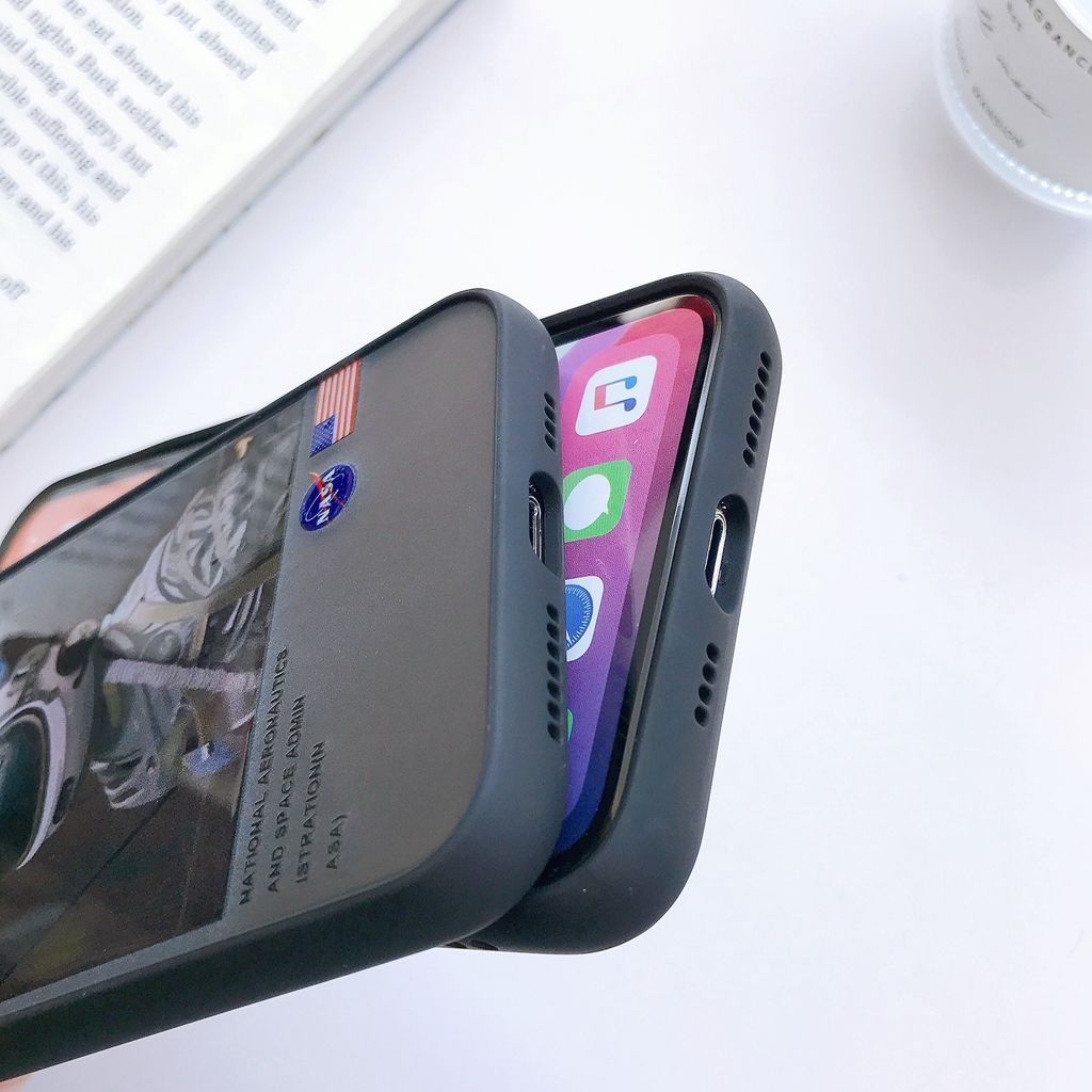 Ốp điện thoại PC họa tiết phi hành gia NASA độc đáo cho iPhone 11 Pro X XS Max XR 8 7 Plus SE 2020 | BigBuy360 - bigbuy360.vn