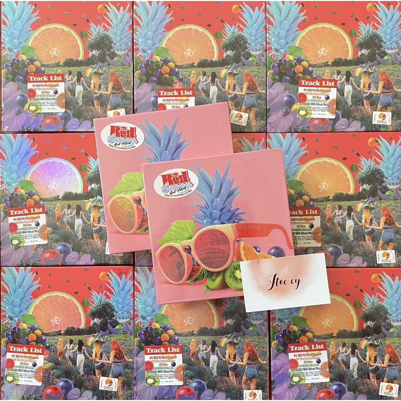 Có sẵn bộ ảnh THE RED SUMMER của RED VELVET mới