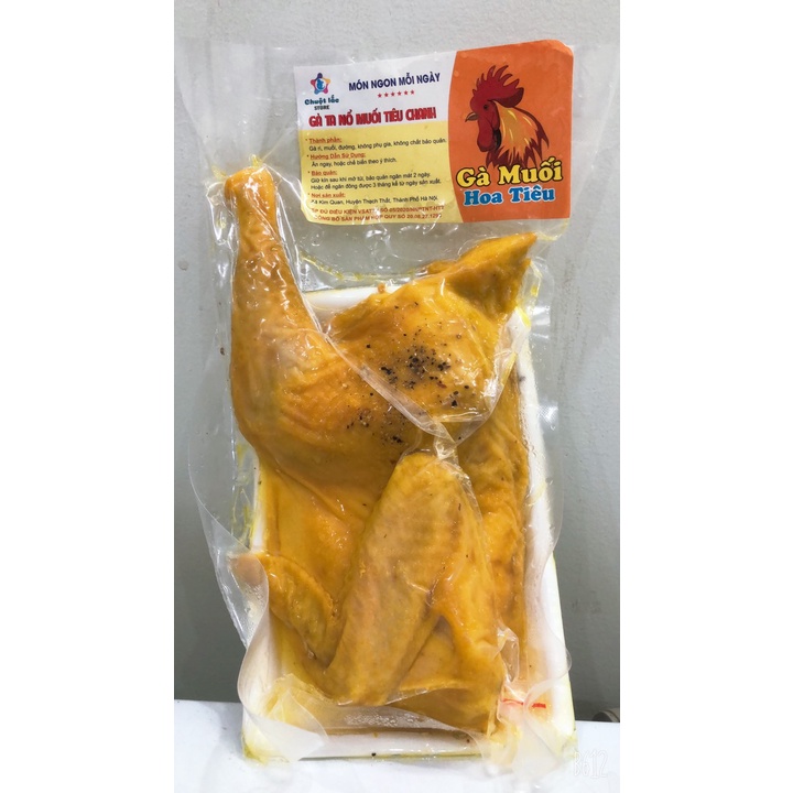 Combo 5 món gồm gà ủ muối, lườn ngỗng, chả cốm Hà Nội, xôi chim câu, xúc xích bi