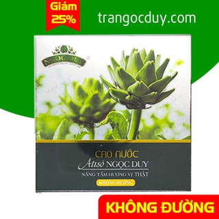 Cao Atiso Nước không đường Ngọc Duy 1 hộp 10 ống Sale 25%