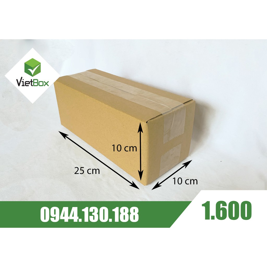 Combo 120 hộp carton 25x10x10