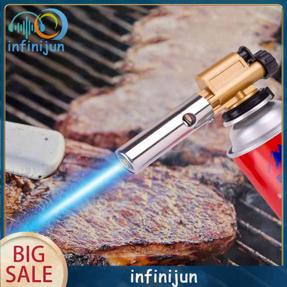 Đèn Khò Gas Butane Điều Chỉnh Được Nhỏ Gọn Tiện Lợi Dành Cho Tiệc Nướng Bbq