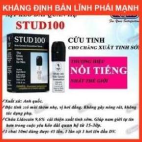 Chai xịt Lạnh Stud_100 stud100 kéo dài thời gian chống xuất sớm, stud_100 123 SHOP