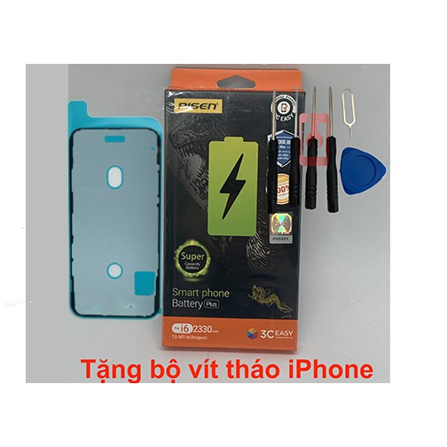 Pin i Phone Pisen Dung Lượng Siêu Cao của Pisen Việt Nam