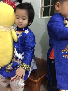Áo dài cách tân bé trai. Lẻ
