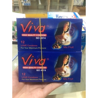 Bao cao su💕Freeship💕VIVA hộp 12 chiếc