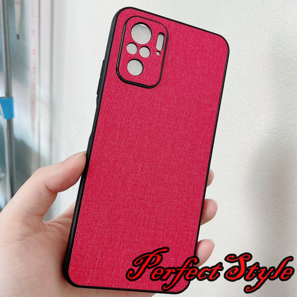 Ốp lưng Xiaomi redmi note 10 / note 10 pro họa tiết vải Jean cao cấp