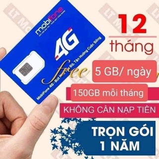 0SIM 4G MOBIFONE,5G/ngày DATA KHỦNG- GIÁ SIÊU RẺ