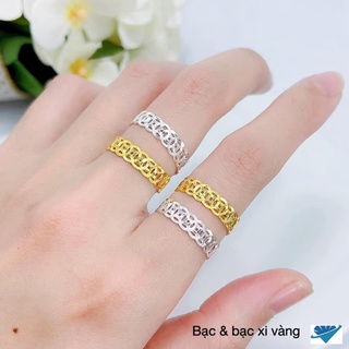  Nhẫn kim tiền bạc cho 1 năm may mắn tiền vào như nước - Trang sức Vàng Bạc Hoà Thảo 